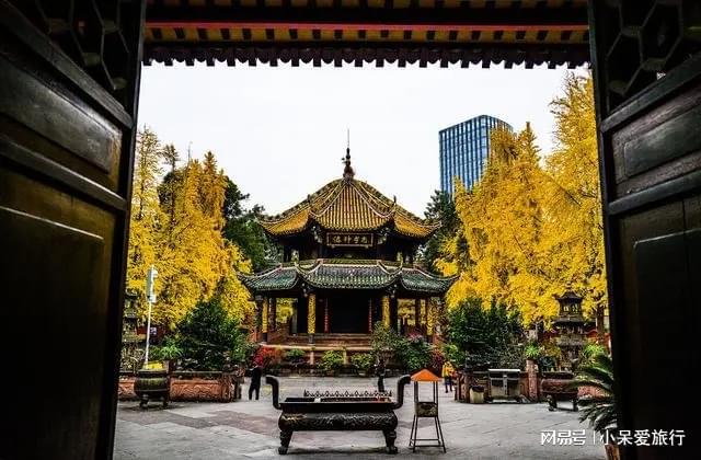 秋日的银川大明寺在寺庙中感受静谧(图2)