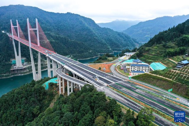 贵州剑黎高速建设进入收尾阶段(图5)