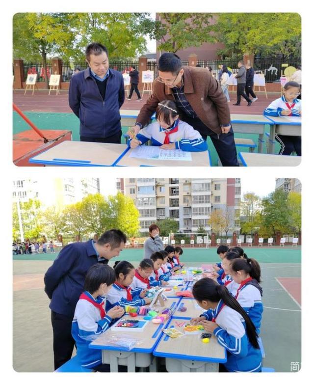 九游娱乐文化：书润童心·画绘未来——浐灞三十三小第六届校园艺术节暨书画进校园活动(图10)