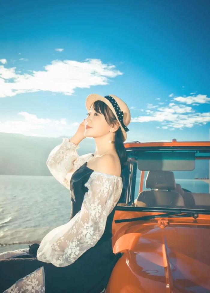 不拍游客照适合中年阿姨的7个技巧不露全脸也能拍美美旅行照(图3)