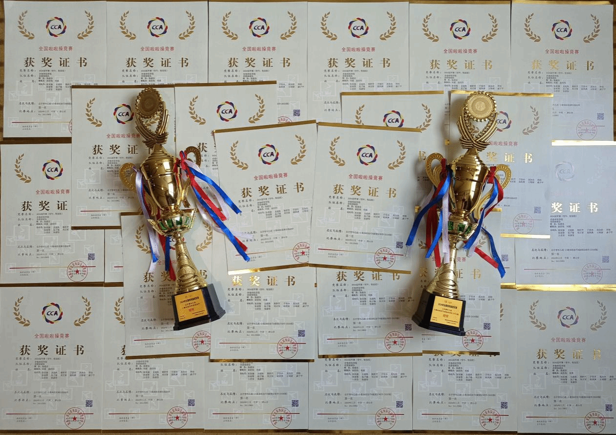 九游娱乐文化：双冠！齐鲁师范学院在2024年全国啦啦操冠军赛获佳绩(图2)