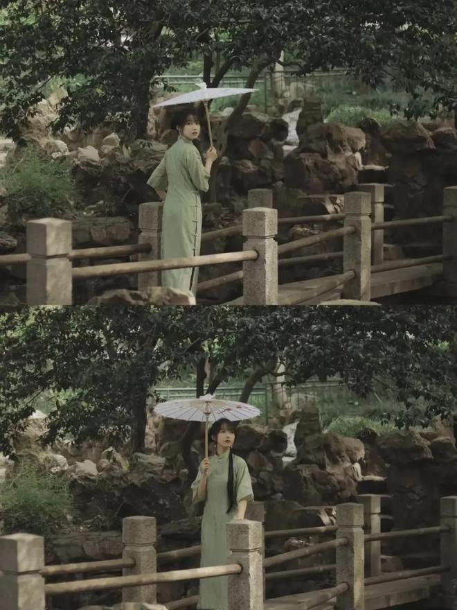 九游娱乐文化：去园林游玩怎么拍好人像照？9个拍照姿势温婉动人非常好看