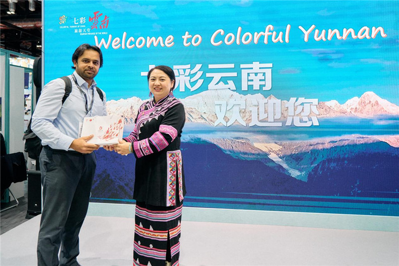“打卡”点赞！中国多地代表团参加伦敦世界旅游交易会引关注(图2)