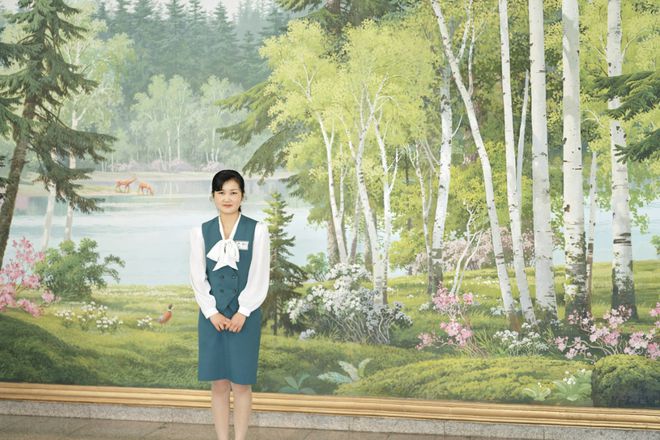 外国摄影师拍摄的2007年朝鲜平壤老百姓光鲜亮丽的一面