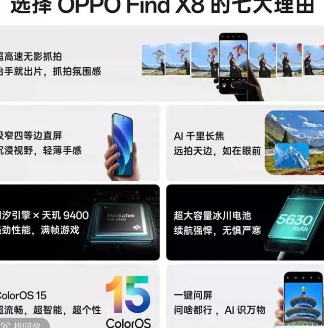 全新直屏旗舰横评：vivoX200SVS小米16VSOPPOFindX8谁是直屏王者？(图7)