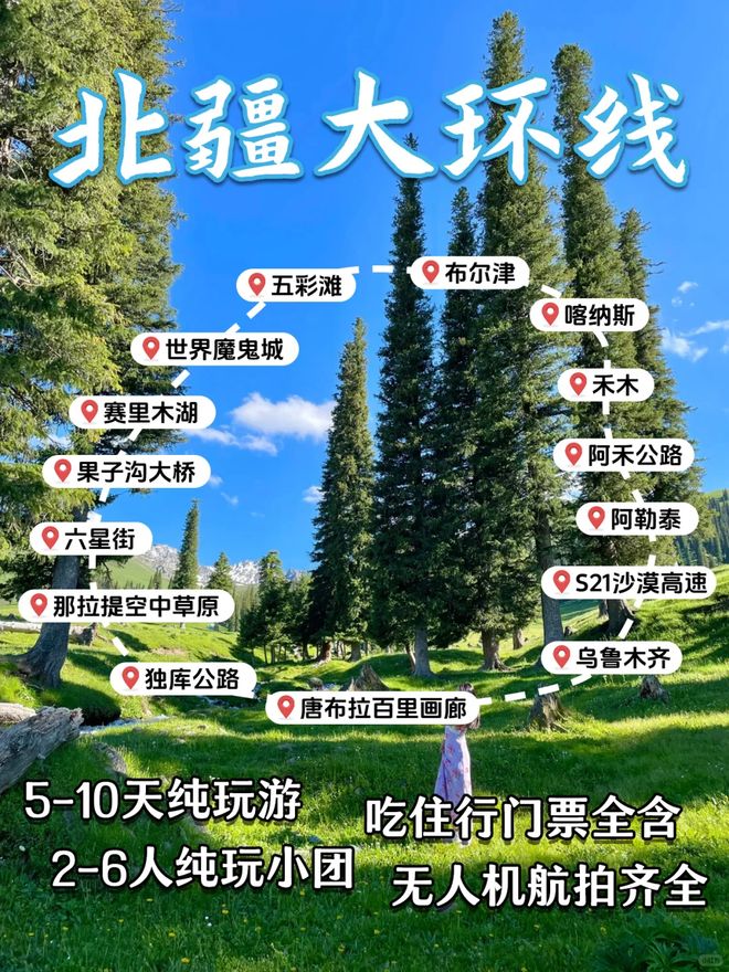 情侣两人去新疆玩5天费用多少去新疆五天四晚精华攻略分享