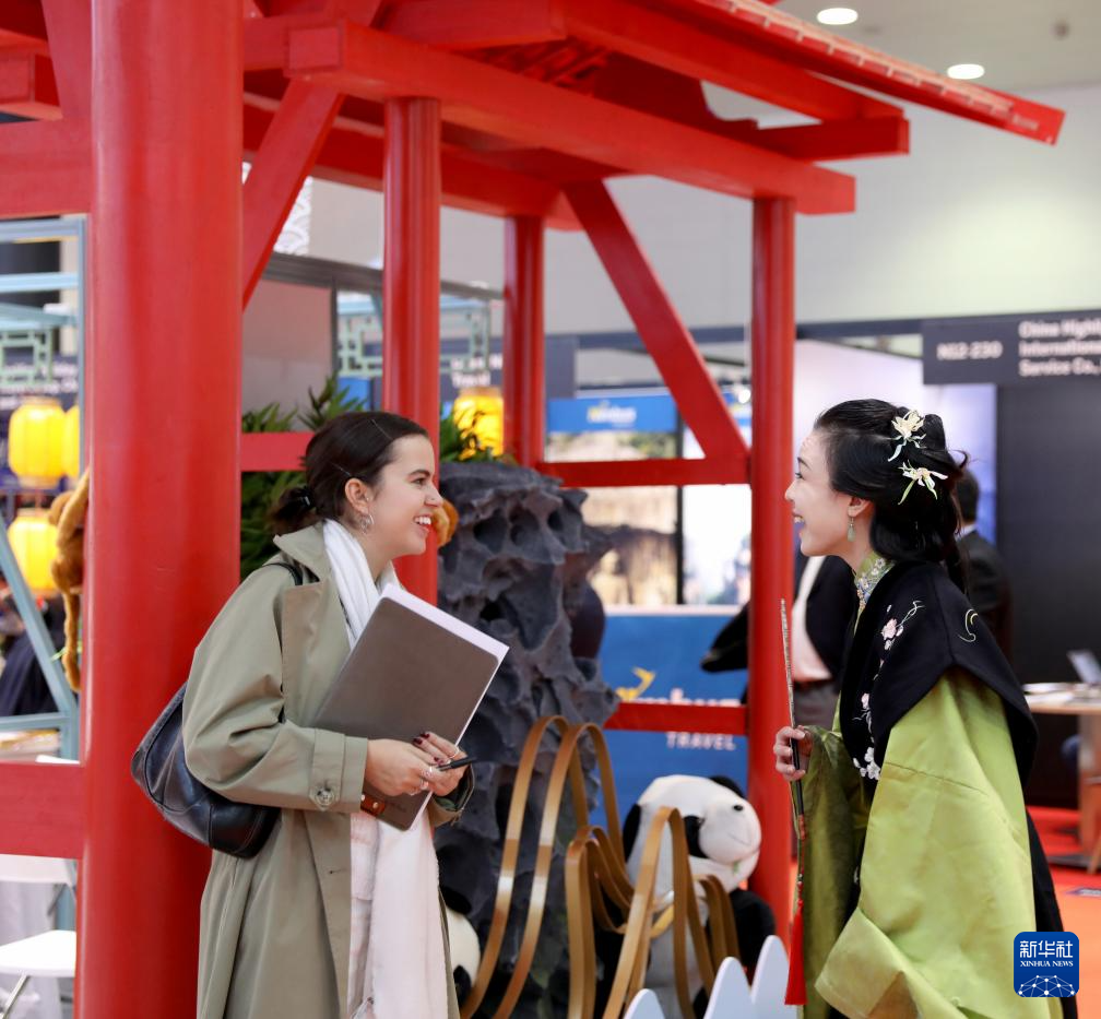 九游娱乐文化：中国特色旅游展亮相2024伦敦世界旅游交易会(图6)